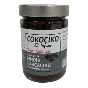 ÇOKOÇİKO FINDIK PARÇACIKLI BİTTER ÇİKOLATA KREMASI 700 GR